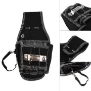 Hung On Your Waist Tool Case Bag 10.63*4.33*2.76 In 600D Nylon Fabric black