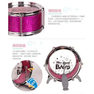 高仿真 電鍍 爵士鼓玩具 兒童益智玩具 音樂玩具 【CF97683】 (5.6折)