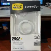 OTTERBOX Symmetry+ MagSafe case for iPhone 14 PLUS -2022 X Large - Clear