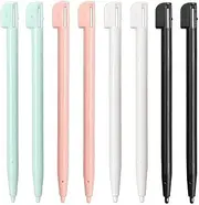 Sarini Pack of 8 Stylus Pens for 3DS XL 3DS NDS DS Lite DSL NDSL Console Tip Game Console Accessories 4 Colours