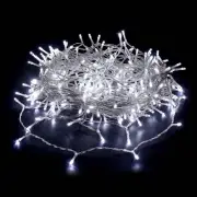 520 Leds Fairy Lights Chain, White Light, Clear Cable, Length 51.9M, Plug-In Pow