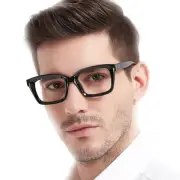 Retro Square Reading Glasses Men Large Readers 1.0 1.25 1.5 1.75 2.0 2.25 2.5...
