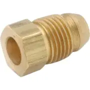 Anderson Metals 1/4 In. Double Compression Nut with Break-Away Sleeve 30880-04
