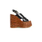 [CHLOÉ] Maxime wedge sandal Black