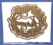 Anna Griffin Floral Sentiment Dies Friend w/ Flowers Design & Shadow Die 2pc set