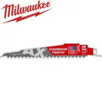 在飛比找momo購物網優惠-【Milwaukee 美沃奇】木工專用6吋碳化鎢鋸齒軍刀鋸片