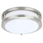 48W Dimmable LED Ceiling Light Fixture, 13.2in Flush Mount Light Fixture, Cei...