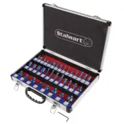 STALWART Carbide Tipped Router Bit Set (35-Piece)