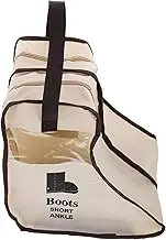 Mikinona 1Pc Large Capacity Dustproof Shoe Storage Bag Portable Boot Organizer for Home Travel Compact Cotton Design for Roller Skates Everyday Use