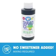 Hypothermias GREEN APPLE Flavor Syrup Snow Cone machine Concentrate 4 Fl Oz