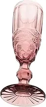 DONFAMDS Vintage Ornate Juice Cups Thickened Embossed Wine Goblets for Wedding Home Decor