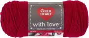 Red Heart With Love Yarn-Holly Berry (Pack of 3 Skein)