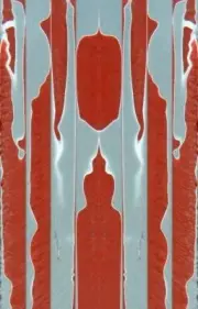Red Huskers BTW98KS Acrylic Knife Scale 1/4" x 1 1/2" x 6"