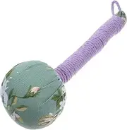Portable Back Massage Hammer Handheld Self Massaging Stick for Neck Shoulders and Back Durable Wormwood Cloth Material for Home Office and Travel Use