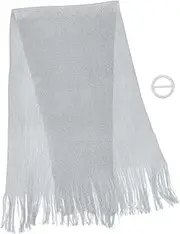 [MOKKHNB] Metallic Bridesmaid Shawl Wraps Lightweight Evening Scarves for Weddings Parties Versatile Comfortable Bridal Accessories with Sophisticated for Formal Events