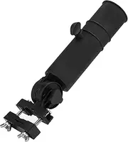 ZGWANSUI Golf Cart Umbrella Holder Mount, Adjustable Umbrella Holder for Golf Push Cart, Universal Golf Trolley Umbrella Holder Clamp Stand for Fishing Beach Chair Stroller Wheelchair