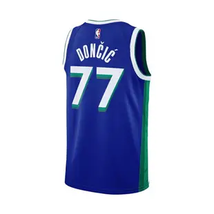 ⭐限時9倍點數回饋⭐【毒】Nike NBA 破紀錄 史上第一人 藍 城市版 獨行俠 小牛隊 籃球衣 DO9590-497