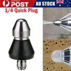 1/4'' Pressure Washer Nozzle Drain Sewer Jetter Pipe Dredge Cleaner Nozzle AU