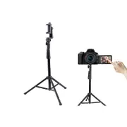 Extendable Rotating Selfie Tripod Stand With Phone Clamp For Mobile Phone Camera