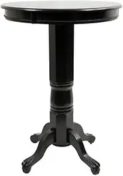 [Boraam] 71842 Florence Pub Table, 42-Inch, Black