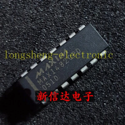 3PCS MAX1482CPD IC TXRX RS485 SLEWRATE LTD 14DIP MAX1482 1482 MAX1482C 1482C MAX