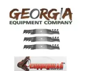 3 USA CUB CADET 742-0677A 942-0677 54" commercial copperhead mulching blades