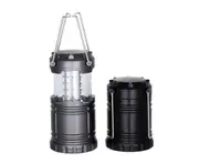 Stretching camping lights outdoor super bright camp tent lights - BLACK