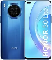 [HONOR] 50 Lite Mobile Phone, SIM-Free Unlocked Smartphone with 6.67” Full View Display, 64MP Quad Camera, 66W Supercharge, Dual Sim, NFC, 6+128GB, 2 Year Warranty