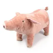 Cute Pink Pig Dog Chewy Toy
