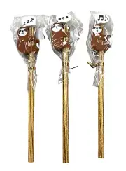SLOTH Eraser & Pencil Set ( 3 pack ) RANDOM SELECTION incl possible duplicates
