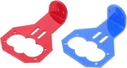 2pcs -sr04 Ultrasonic Sensor Mounting Bracket Sturdy Plastic Fixing Bracket for Electronics Mounting for Touch Sensor