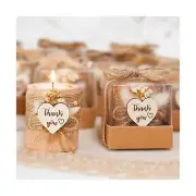 40 Pack Tealight Candle Holders for Wedding Guests in Bulk, Baby Shower, Brid...