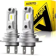 AUXITO H7 LED Headlight Bulb Conversion Kit High Low Beam Lamp 6500K Super White (for: Smart)