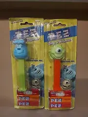 PEZ Dispensers: Sully & Mike W. from Monsters, Inc. Disner/Pixar New In Packages