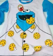 GIRLS PETER ALEXANDER NEW WITH TAGS COOKIE MONSTER NIGHTIE SIZE 2