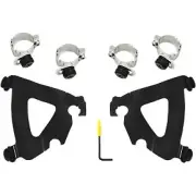MEMPHIS SHADES MEB2038 Road Warrior Trigger-Lock Mount Kit- Black - FXD 95-05
