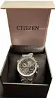 Citizen Men's Eco-Drive Weekender Sport Watch in Stainless Steel, Black Dial