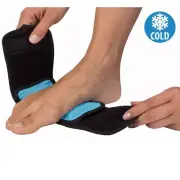 Cold Therapy Wrap, Reusable Gel Ice Pack Compress for Foot Injuries Pain Relief