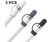 Suitable for Apple Pencil Apple Capacitor Pen Protective Case ipad Pen Case Anti-drop Silicone Stylus Pen Cap - Combination 1