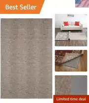 12' x 15' Non Slip Rug Pad Gripper 1/4 Thick Dual Surface Felt + Rubber Gripp...