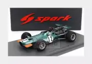 1:43 SPARK Brm F1 139 #12 Italy Gp 1969 Jackie Oliver Green Yellow S2345 Model