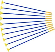 Suction Cup Arrows 10Pcs Plastic Arrows for Kids 16.5 Inch Archery Set Toys Replacement Arrows Practice Toy for Children Adult Suction Cup Arrows Toy Bow and Arrow Archery Set
