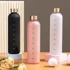 32oz Motivational Sports Water Bottle with Time Stamp BPA-Free Leakproof haPOp
