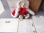 Steiff Little Santa 2008 Teddy Bear Japan Limited Super
