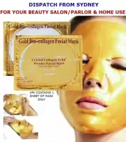 GOLD BIO-COLLAGEN Facial Face Skin Care Spa Anti-Aging Hydrating Mask UP TO 20PK