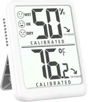 Room Thermometer Indoor Hygrometer Humidity Meter Gauge Digital Temperature