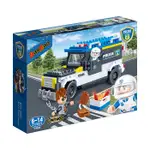 *普拉斯玩具精品*【新警察系列】NO.7005 警用巡邏車(回力)