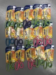 Westcott X-ray Childrens Blunt Round Nose Scissors 5” 20 pairs clear handles