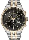 Citizen Eco-Drive Two Tone Chronograph Tachymeter Men's Watch AT2144-54E