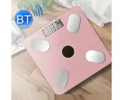 Smart Bluetooth Weight Scale Home Body Fat Measurement Health Scale Charge Model (Rose Gold Silk Screen Film)